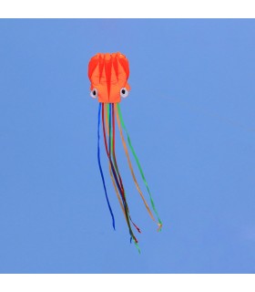 5m Octopus Soft Kite - ORANGE