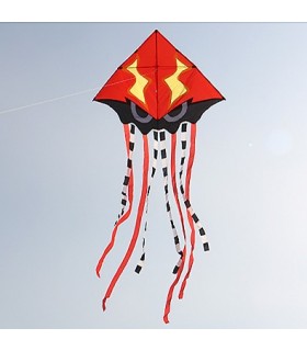 Angry Squid Kite - Red